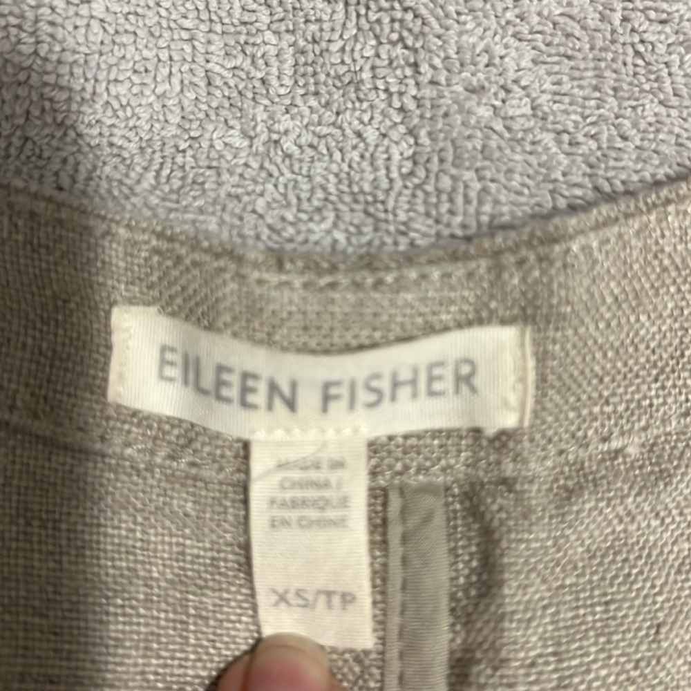 Eileen Fisher linen jacket XS - Picture 3 of 7